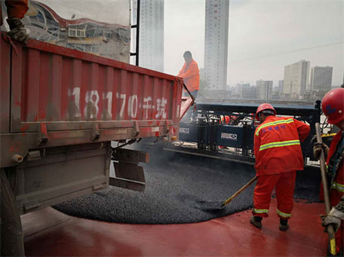 太原钢桥浇筑式铺装